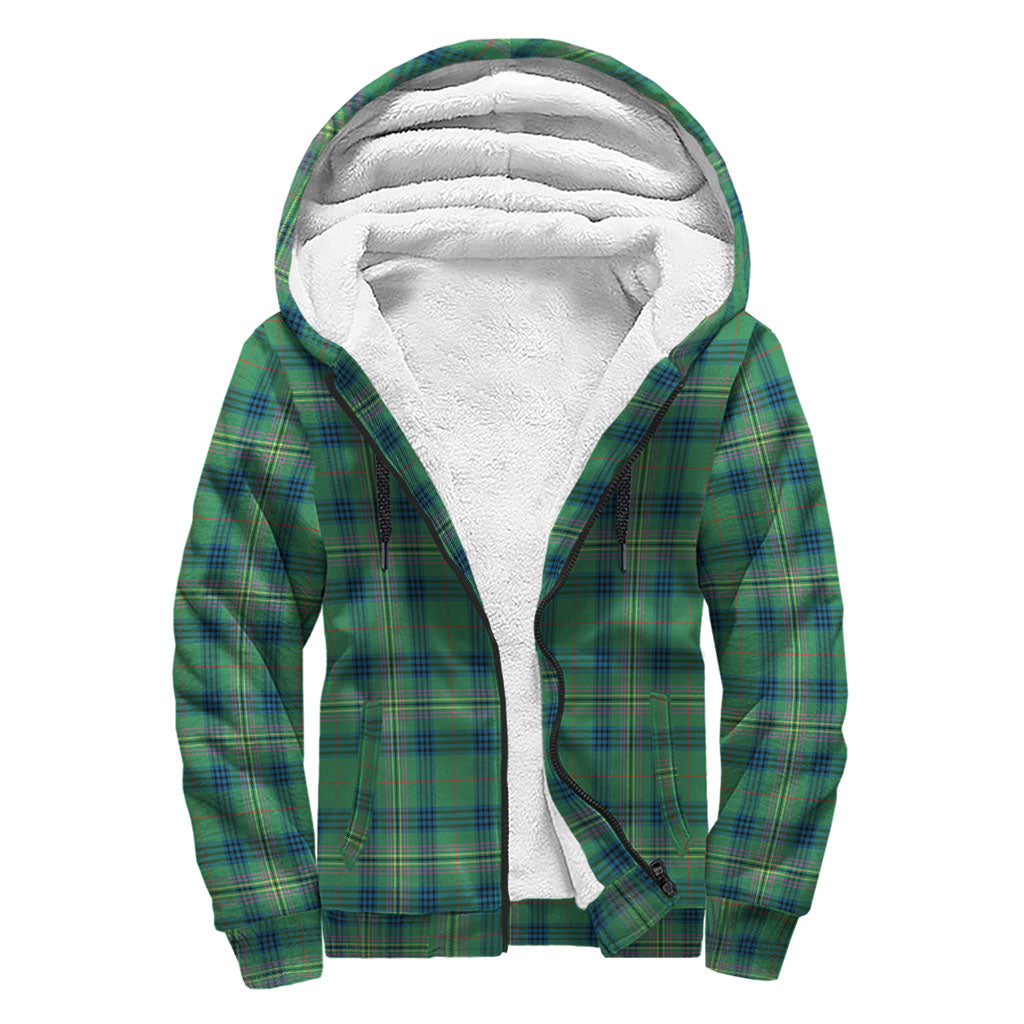 kennedy-ancient-tartan-sherpa-hoodie-with-family-crest