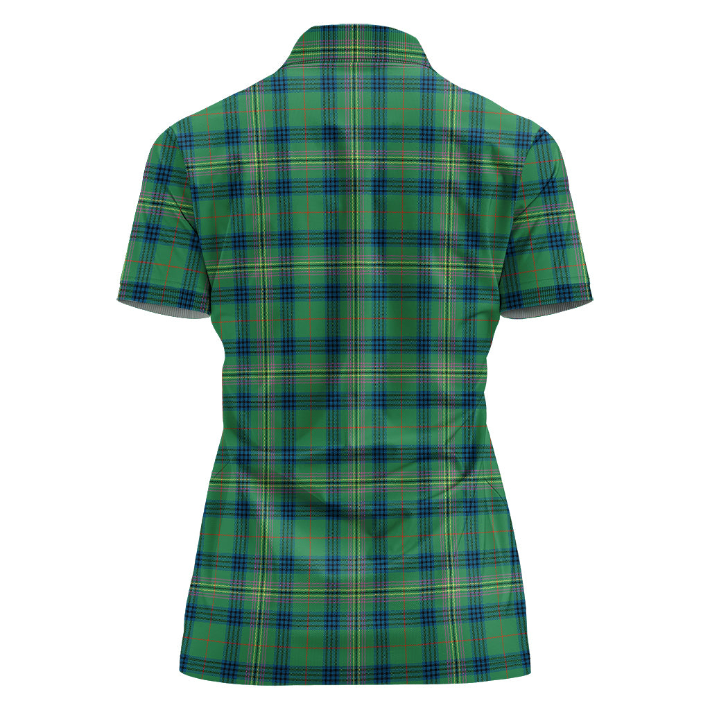 kennedy-ancient-tartan-polo-shirt-for-women