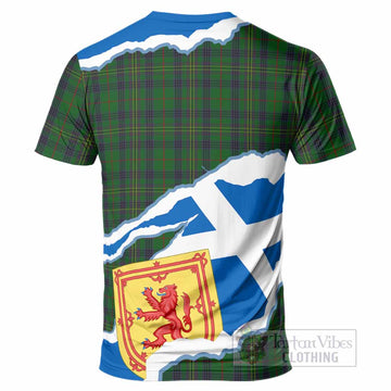 Kennedy Scotland Football Tartan T-Shirt We'll Be Coming