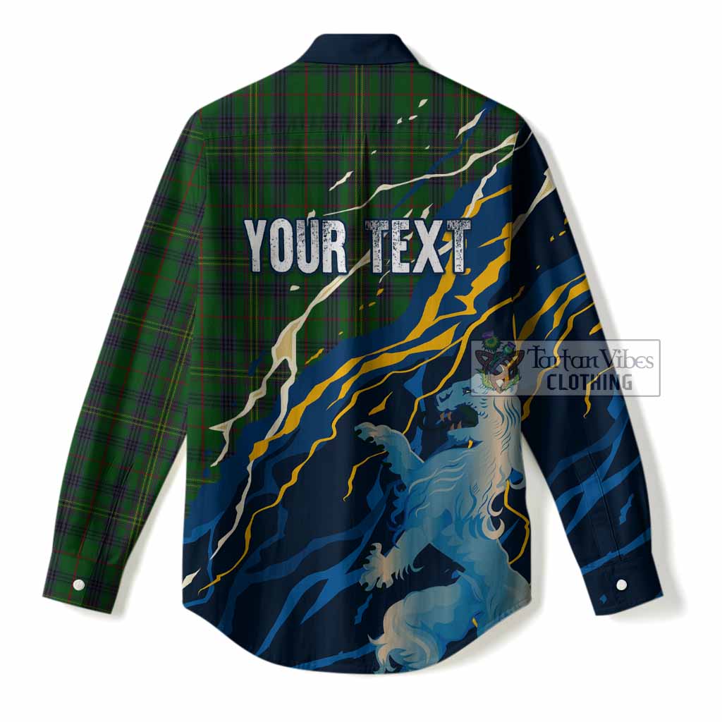 Kennedy Scotland Tartan Women Casual Shirt WC2026 Football - We'll Be Coming