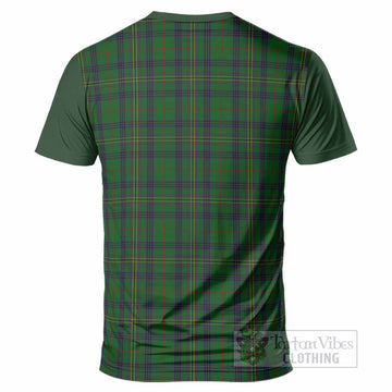 Kennedy Tartan Accent T-Shirt with Family Crest