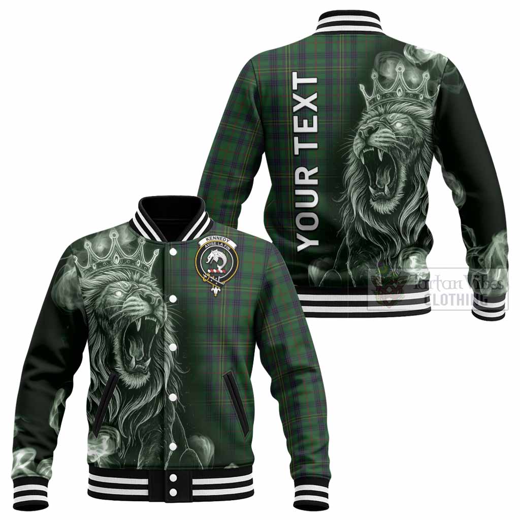 Kennedy Tartan Baseball Jacket Roaring Lion Heritage