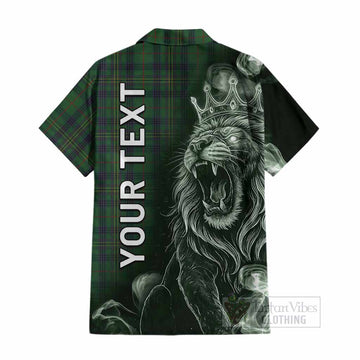 Kennedy Tartan Cotton Hawaiian Shirt Roaring Lion Heritage