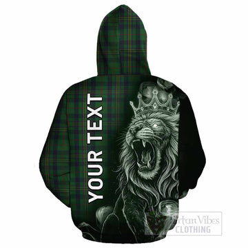Kennedy Tartan Cotton Hoodie Roaring Lion Heritage