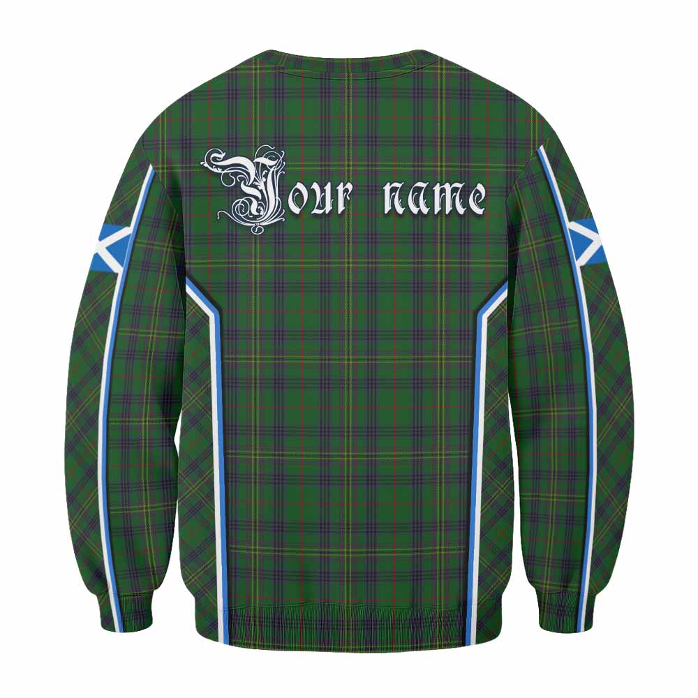 Kennedy Tartan Crest Sweatshirt Scotland Coat of Arm Flag Style - Tartan Vibes Clothing