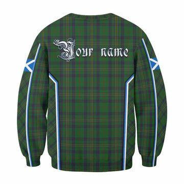Kennedy Tartan Crest Sweatshirt Scotland Coat of Arm Flag Style