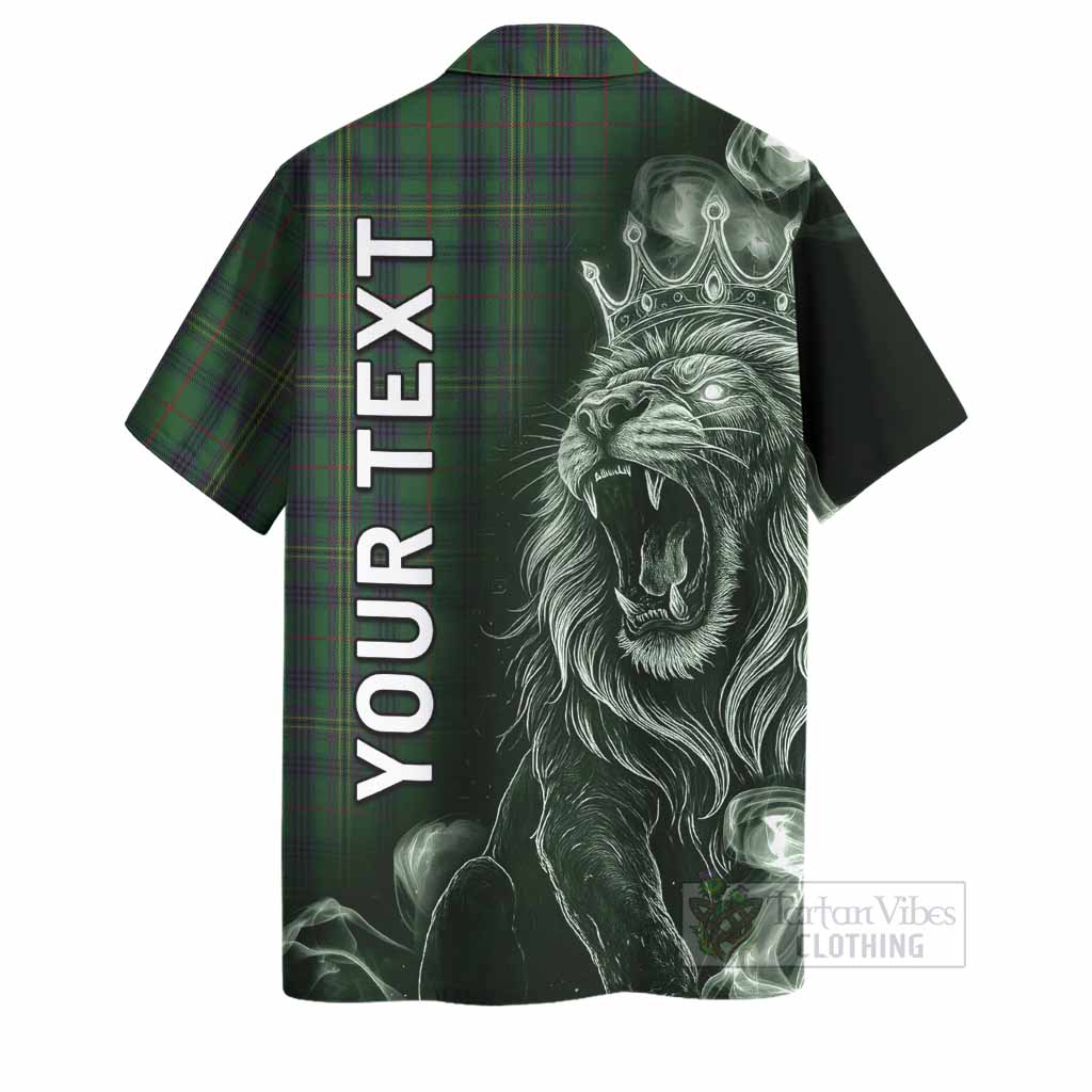 Kennedy Tartan Hawaiian Shirt Roaring Lion Heritage
