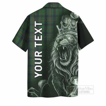 Kennedy Tartan Hawaiian Shirt Roaring Lion Heritage