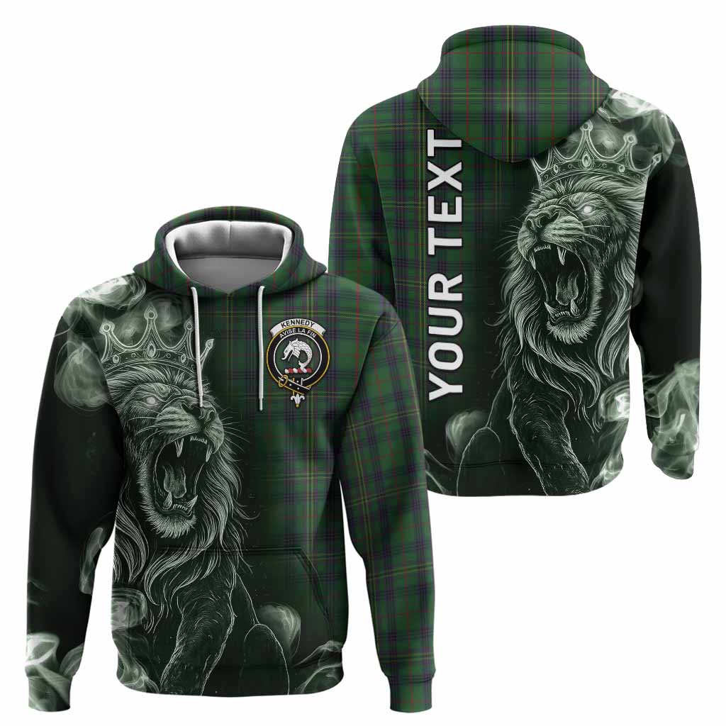 Kennedy Tartan Hoodie Roaring Lion Heritage