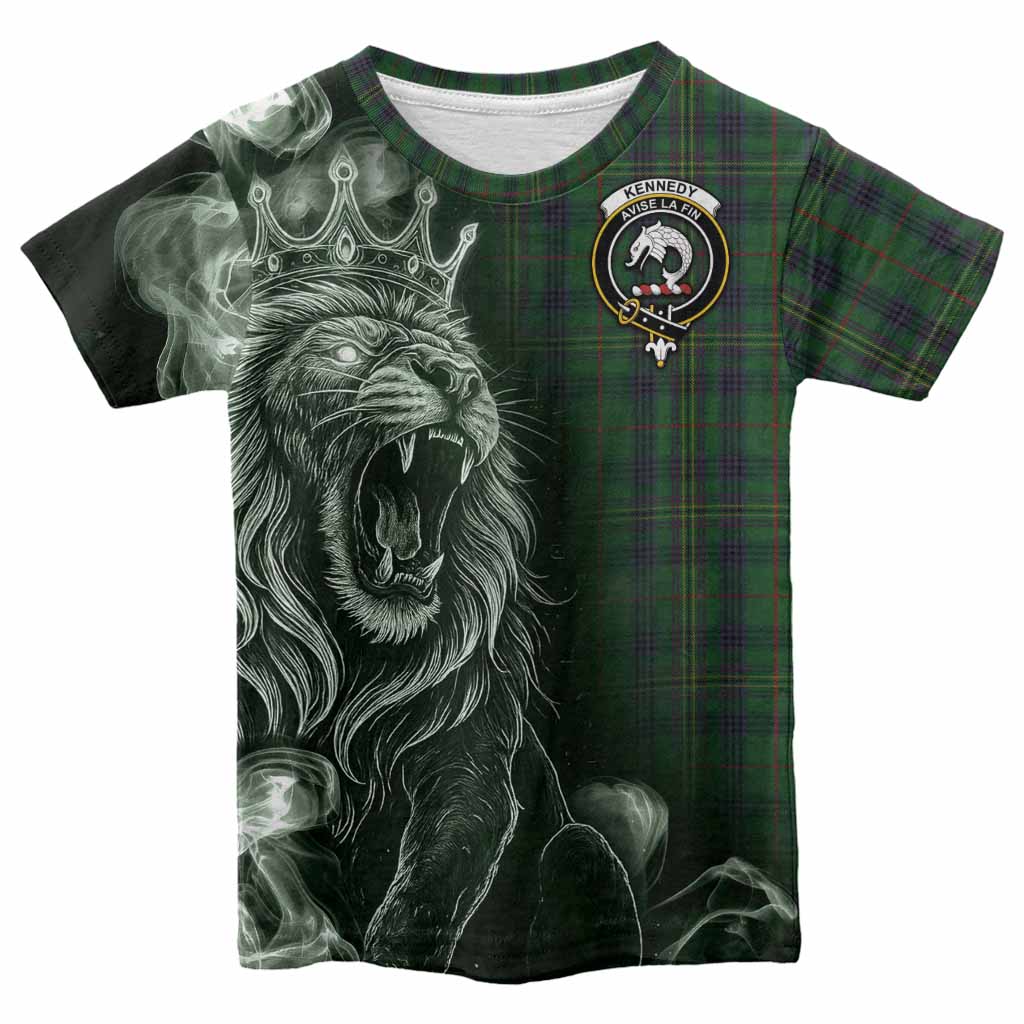 Kennedy Tartan Kid T-shirt Roaring Lion Heritage