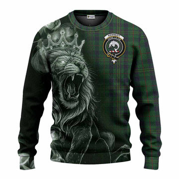Kennedy Tartan Knitted Sweater Roaring Lion Heritage