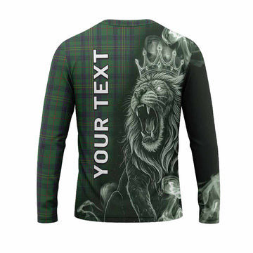 Kennedy Tartan Long Sleeve T-Shirt Roaring Lion Heritage
