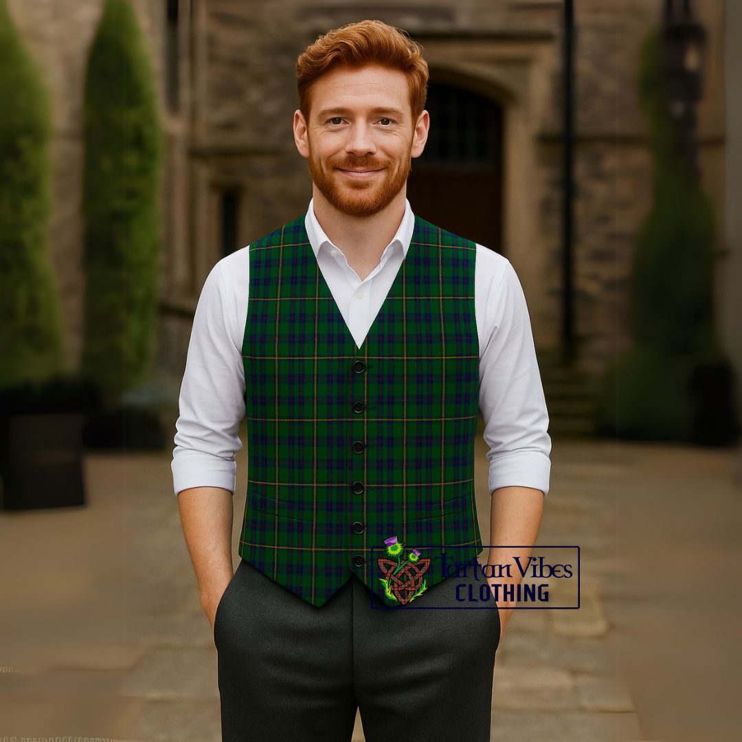 Kennedy Tartan Men's Sleeveless Suit Vest