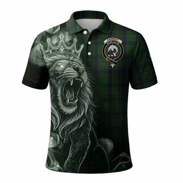 Kennedy Tartan Polo Shirt Roaring Lion Heritage
