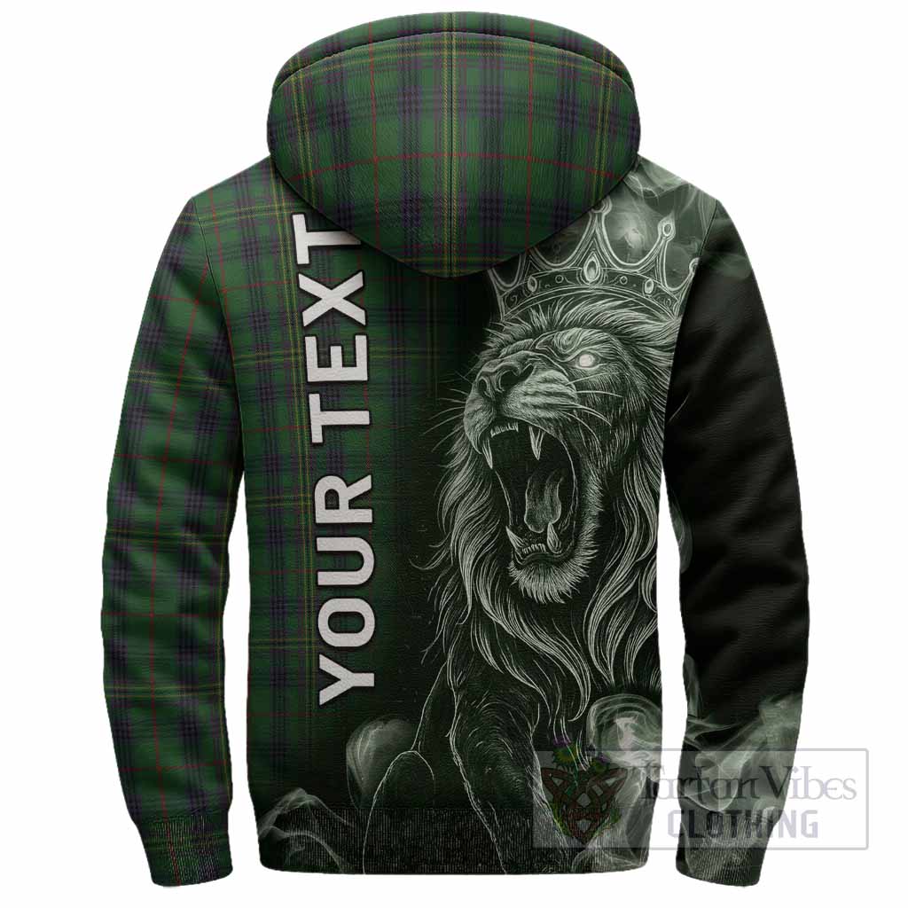 Kennedy Tartan Sherpa Hoodie Roaring Lion Heritage