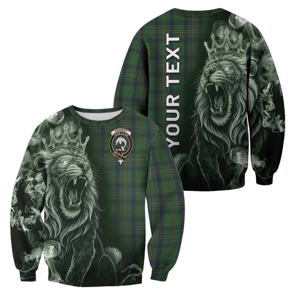 Kennedy Tartan Sweatshirt Roaring Lion Heritage