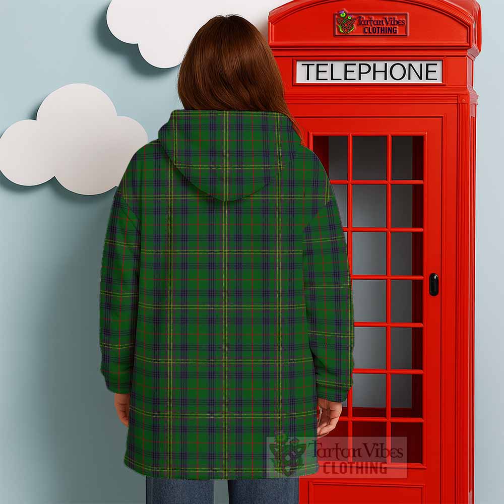 Kennedy Tartan Wearable Blanket with Family Crest - Tartan Vibes Clothing