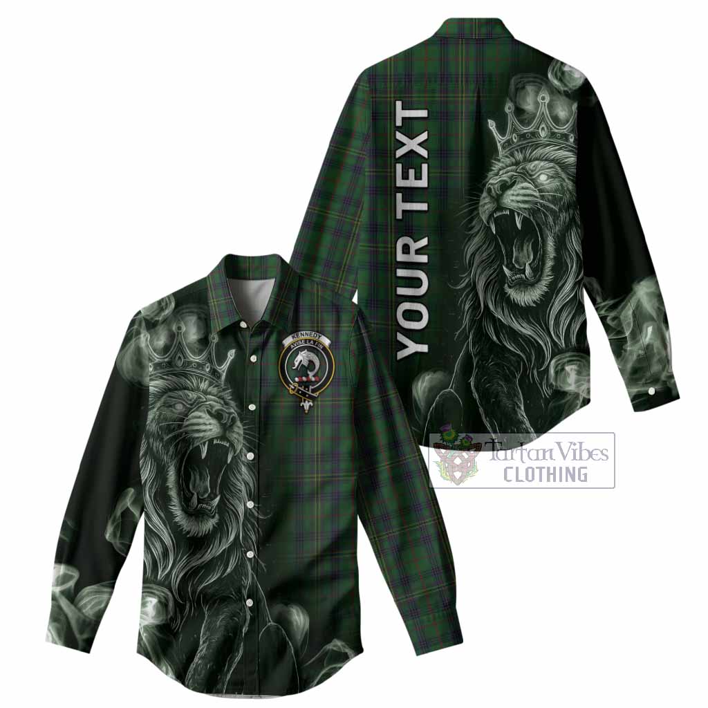 Kennedy Tartan Women Casual Shirt Roaring Lion Heritage