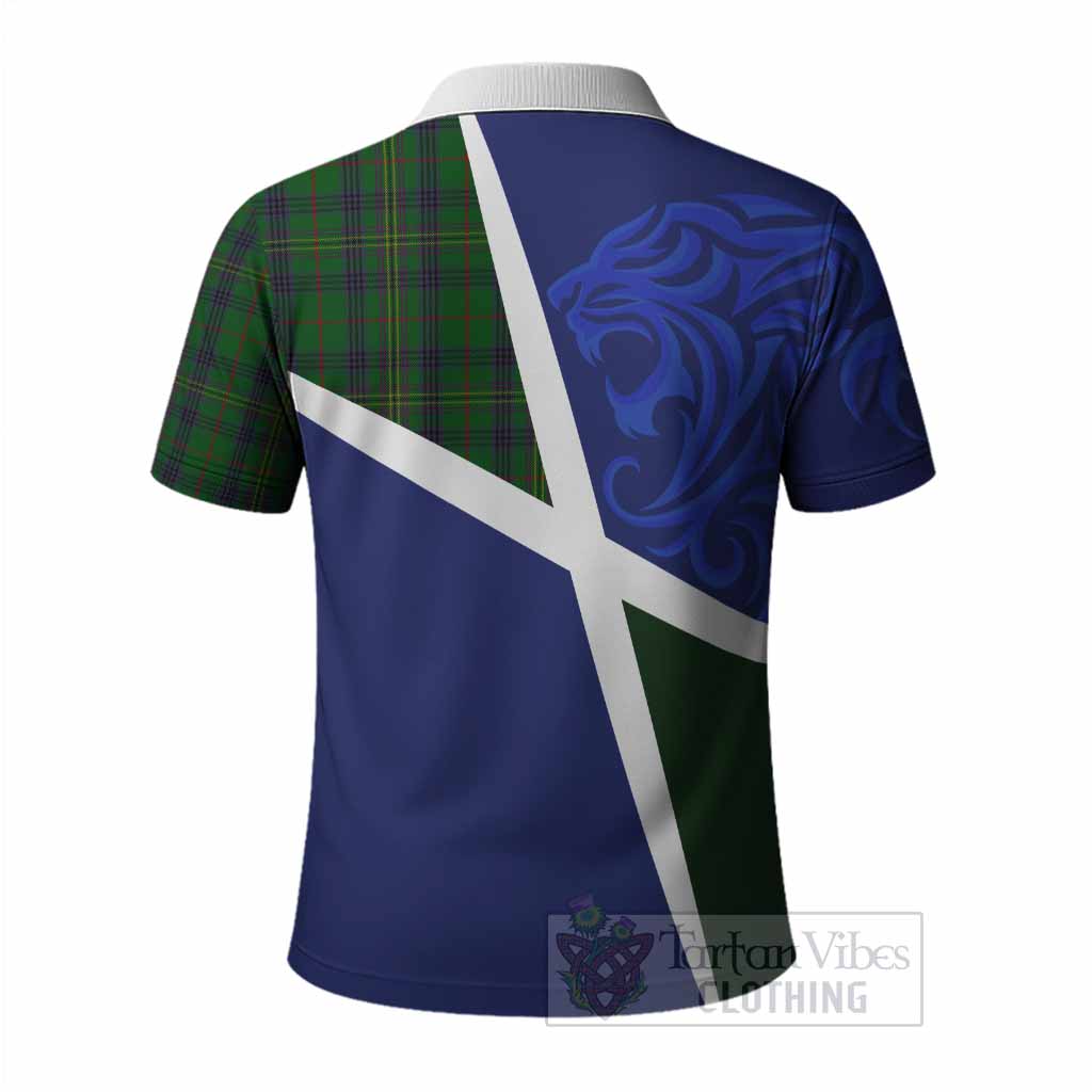 Kennedy The Scottish Football Crest Polo Shirt Lion-Tartan Army