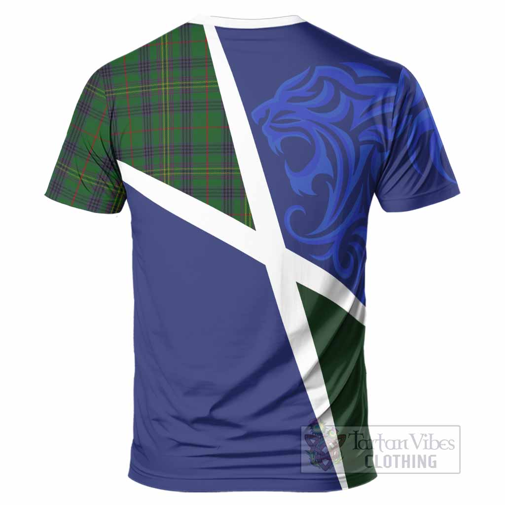 Kennedy The Scottish Football Crest T-Shirt Lion-Tartan Army