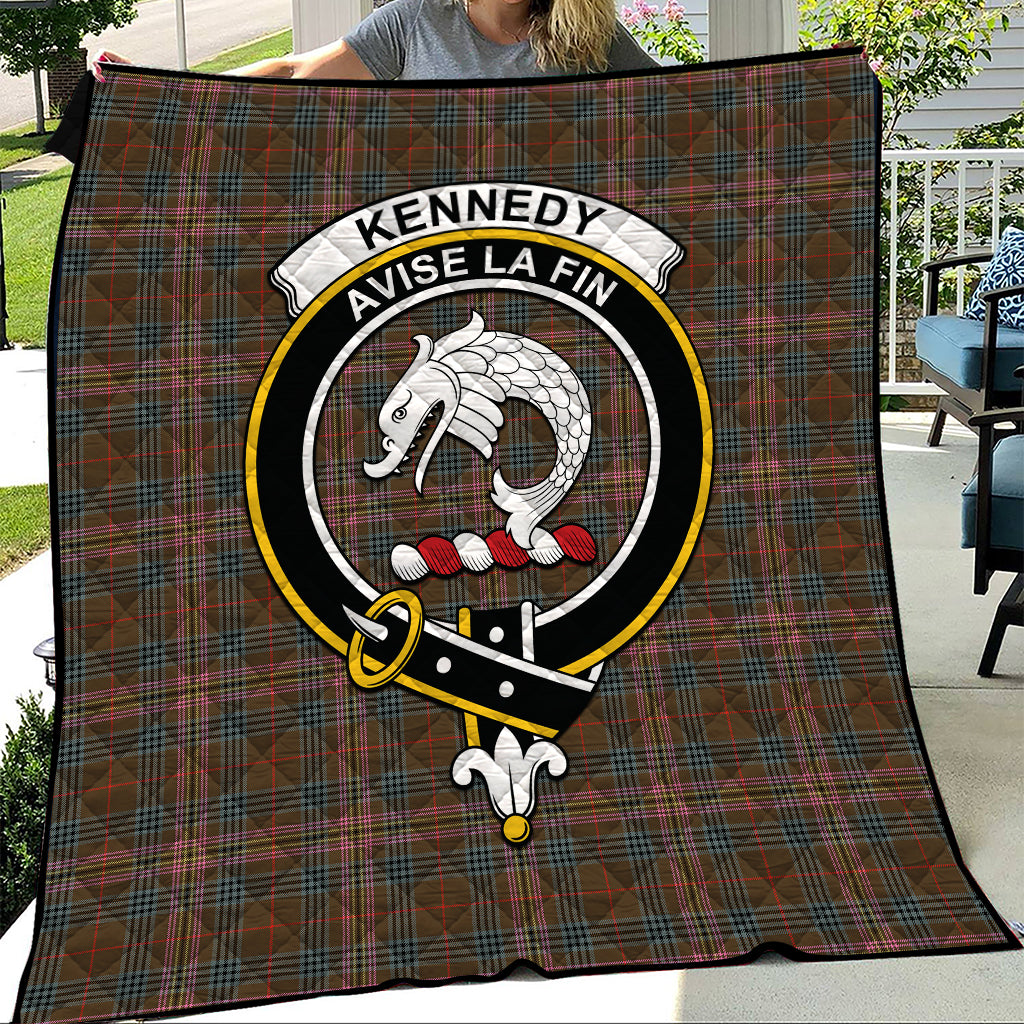 kennedy-weathered-tartan-quilt-with-family-crest