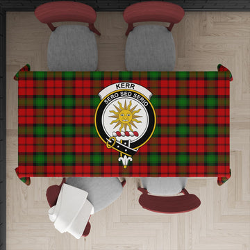 Kerr Tatan Tablecloth with Family Crest