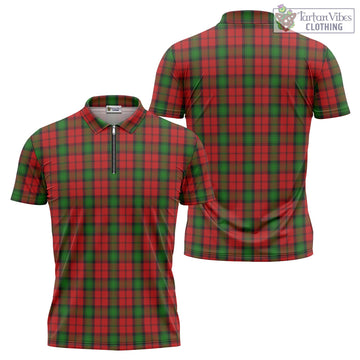 Kerr Tartan Zipper Polo Shirt