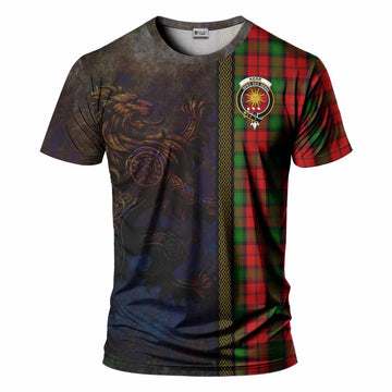 Kerr Tartan Family Crest T-Shirt Alba Gu Brath Be Brave Lion Ancient Style