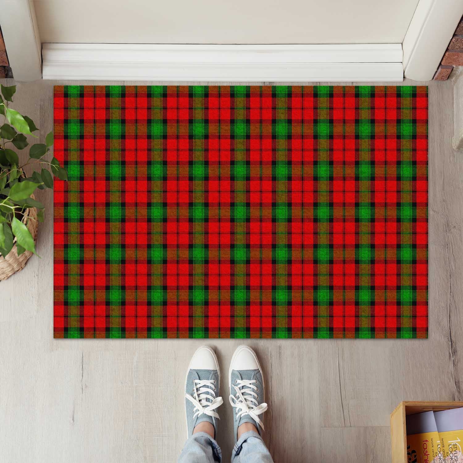 Kerr Tartan Rubber Doormat - Tartan Vibes Clothing
