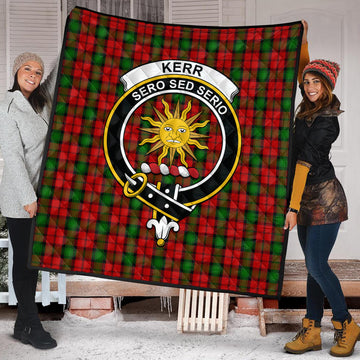 kerr-tartan-quilt-with-family-crest