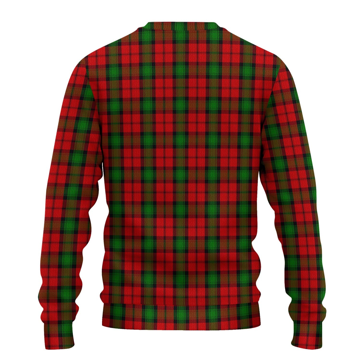 Kerr Tartan Knitted Sweater with Family Crest - Tartanvibesclothing