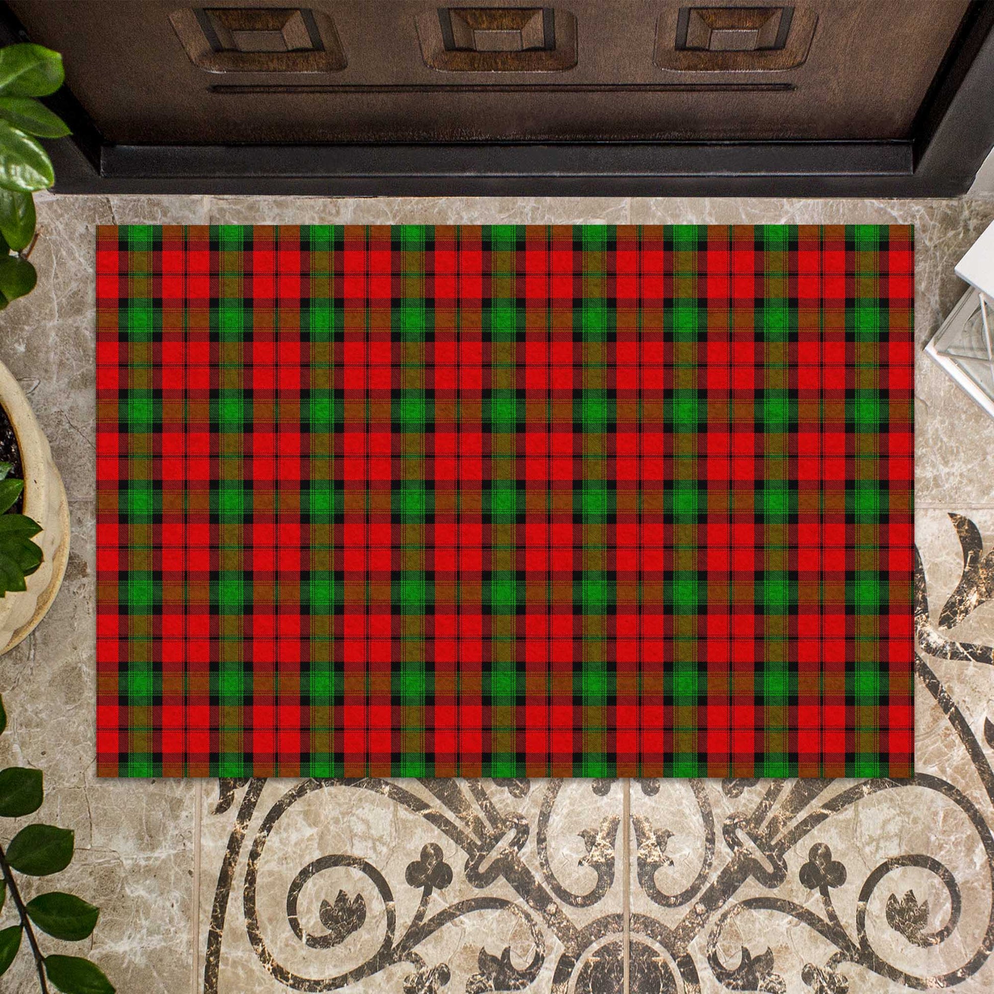 Kerr Tartan Rubber Doormat - Tartan Vibes Clothing