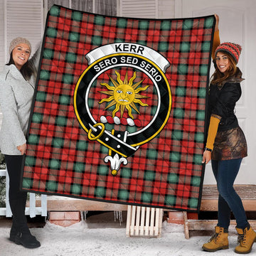 kerr-ancient-tartan-quilt-with-family-crest