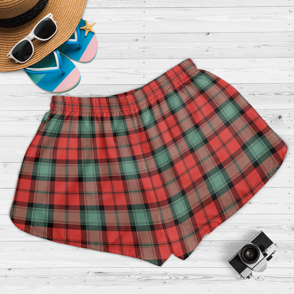 kerr-ancient-tartan-womens-shorts-with-family-crest