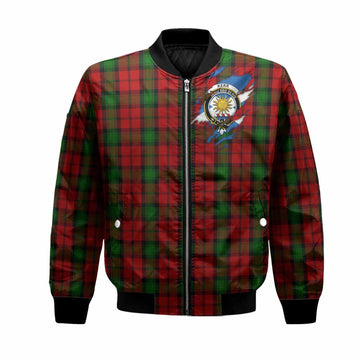 Kerr Clan Crest In Me Tartan Bomber Jacket Scotland Flag Style