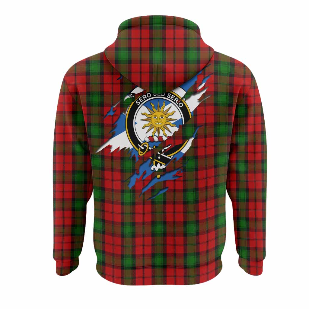 Kerr Clan Crest In Me Tartan Hoodie Scotland Flag Style