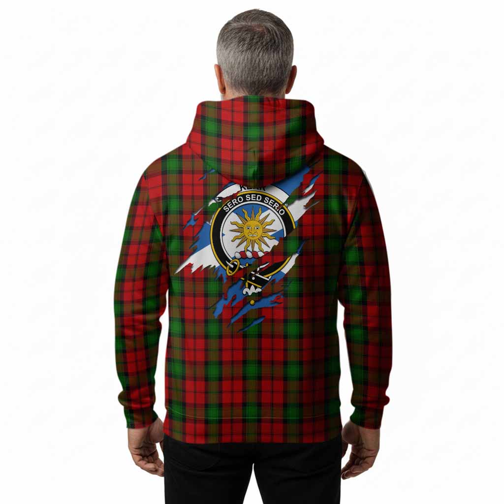 Kerr Clan Crest In Me Tartan Hoodie Scotland Flag Style