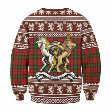 Kerr Clan Tartan Crest Christmas Sweatshirt Coat of Arms Funny Style