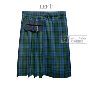 Kerr Hunting Tartan Men's Pleated Skirt - Fashion Casual Retro Scottish Kilt Style