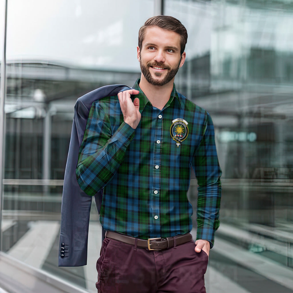 kerr-hunting-tartan-long-sleeve-button-up-shirt-with-family-crest