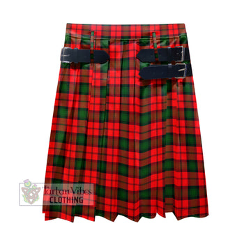 Kerr Modern Tartan Men's Pleated Skirt - Fashion Casual Retro Scottish Kilt Style