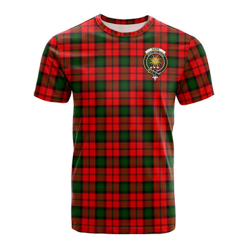 Kerr Modern Tartan T-Shirt with Family Crest