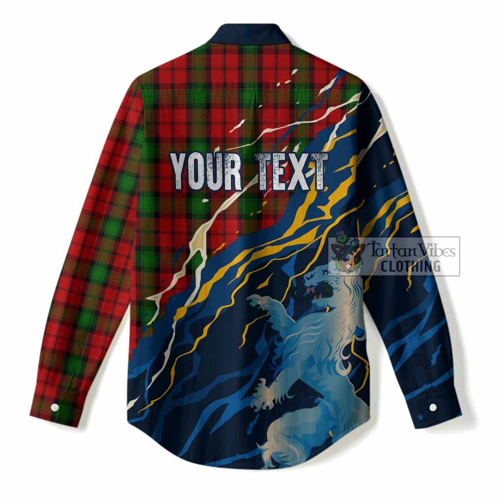 Kerr Scotland Tartan Women Casual Shirt WC2026 Football - We'll Be Coming