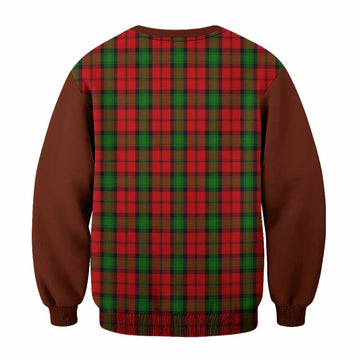 Kerr Tartan Accent Sweatshirt with Family Crest
