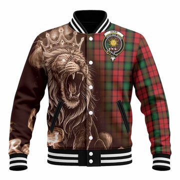 Kerr Tartan Baseball Jacket Roaring Lion Heritage