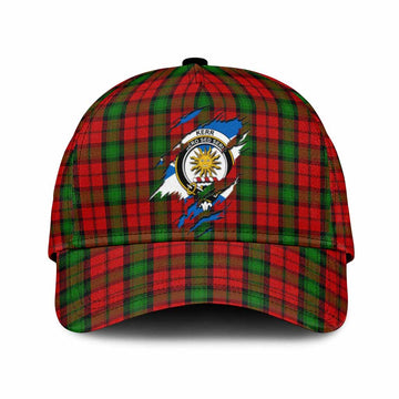 Kerr Tartan Classic Cap with Family Crest In Me Style