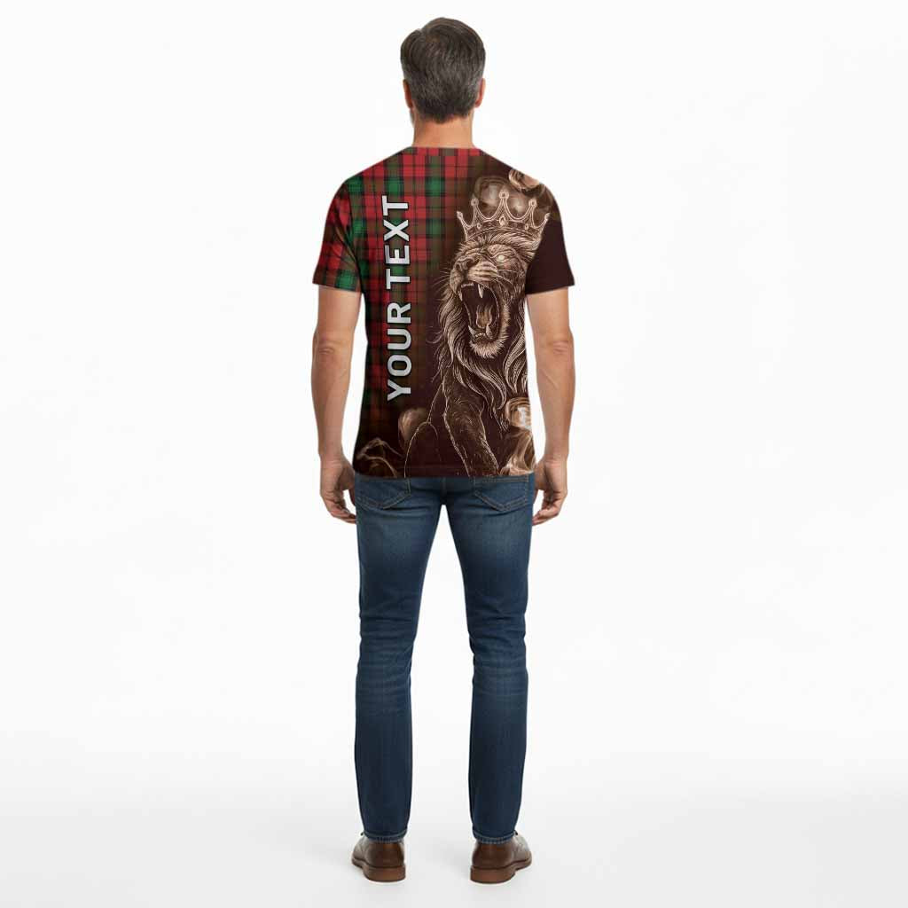Kerr Tartan Cotton T-shirt Roaring Lion Heritage