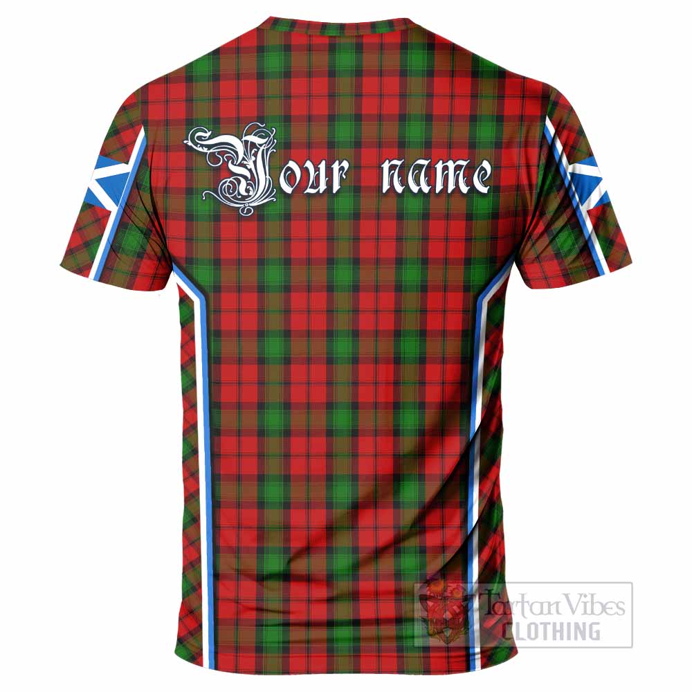Kerr Tartan Crest T-shirt Scotland Coat of Arm Flag Style - Tartan Vibes Clothing