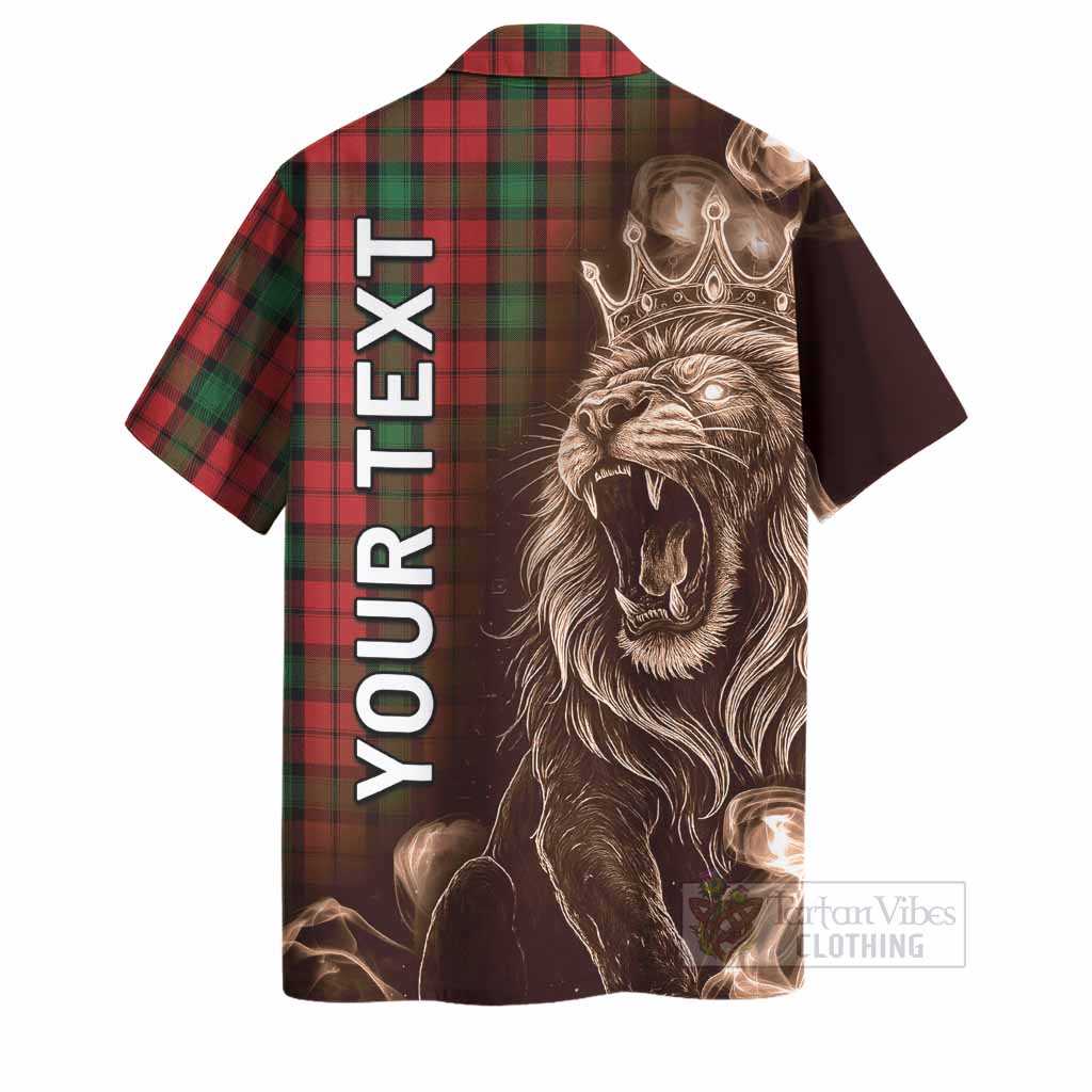 Kerr Tartan Hawaiian Shirt Roaring Lion Heritage