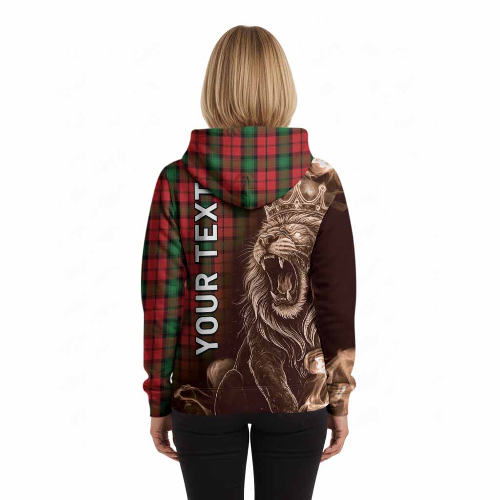 Kerr Tartan Hoodie Roaring Lion Heritage